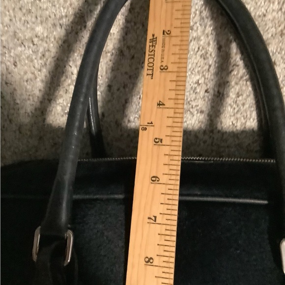 Prada- Vintage Travel Bag Black Calf Hair. - Picture 10 of 16